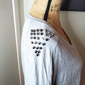 Bar III gray shirt